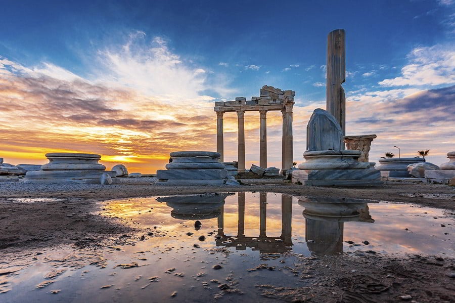 Archeological sightseeing activities in Turkey