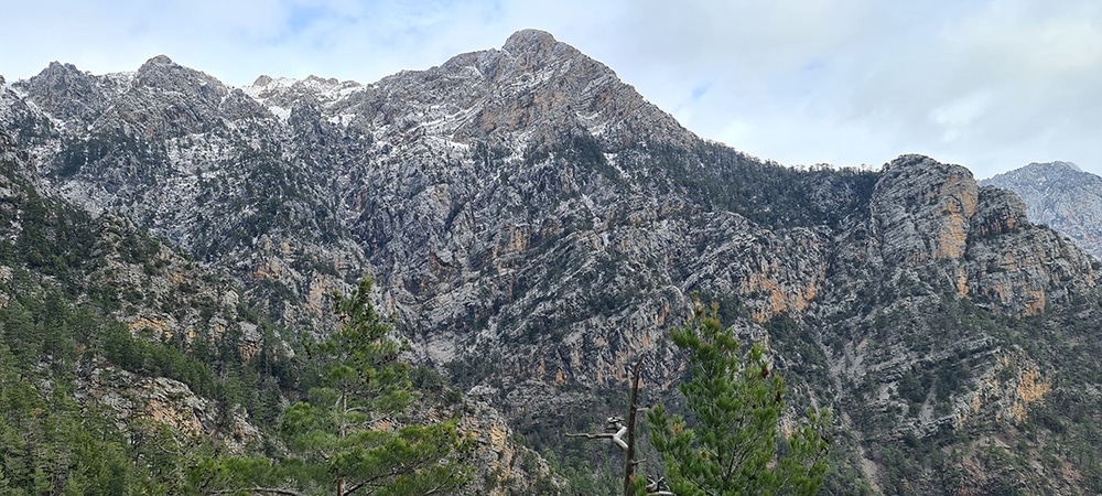 Landscape of our hunting in Turkey for the Bezoar ibex