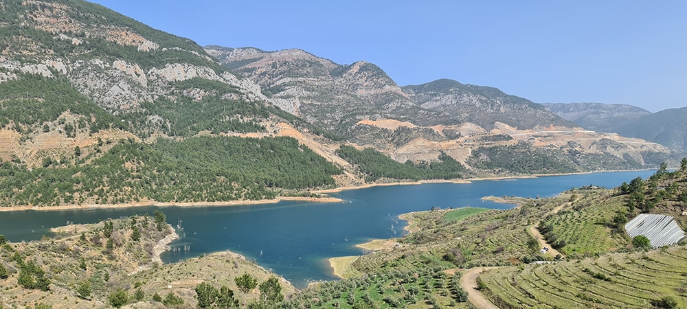 Landscape of our hunting in Turkey for the Bezoar ibex