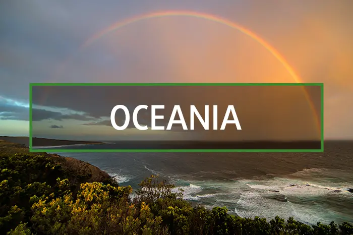Hunting destinations in Oceania