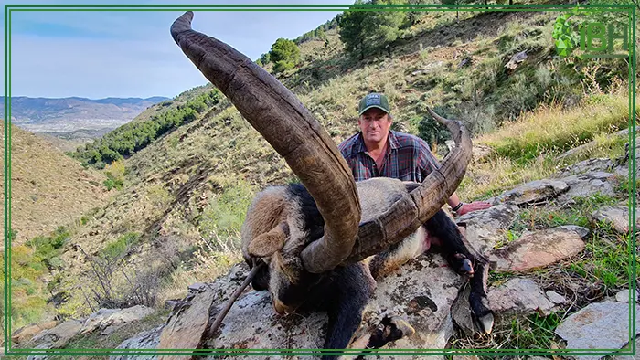 Richard and his southeastern ibex trophy