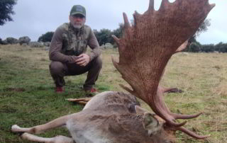 One of the largest deer hunting in Spain