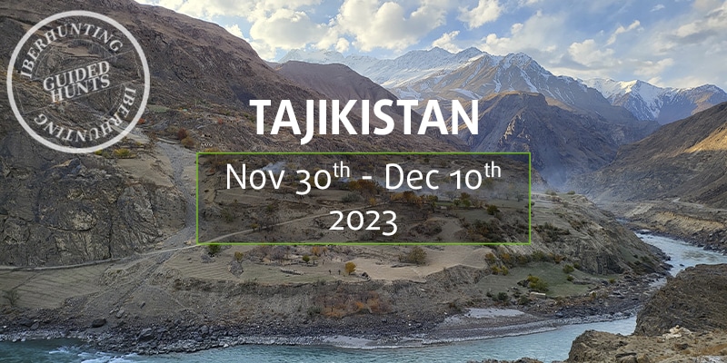 Hunting in Tajikistan for Marco Polo and Ibex hunt. join our group for next guided trip in Tajikistan 2023