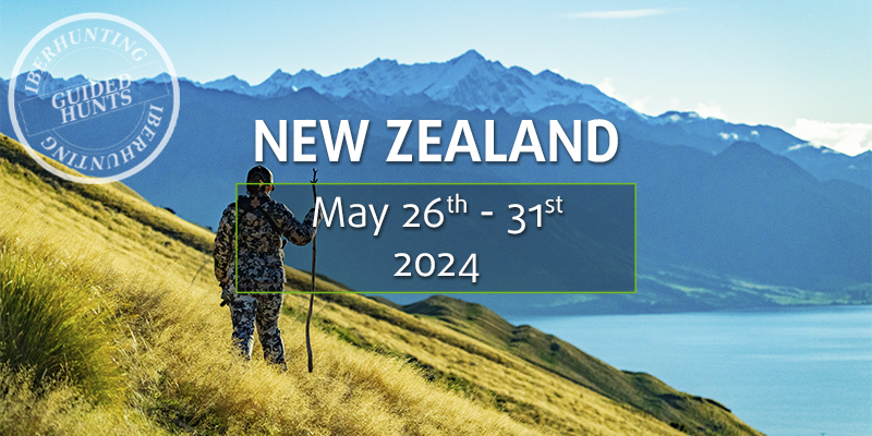 Come with IberHunting on the next hunting in New Zealand