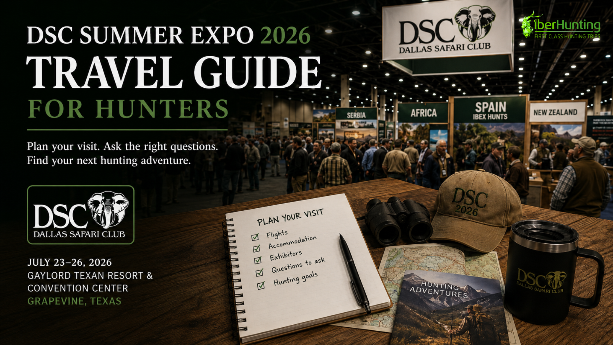 DSC Summer Expo 2026 travel guide for hunters in Grapevine Texas